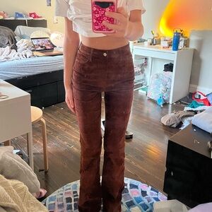corduroy flare pants from oldnavy size 0